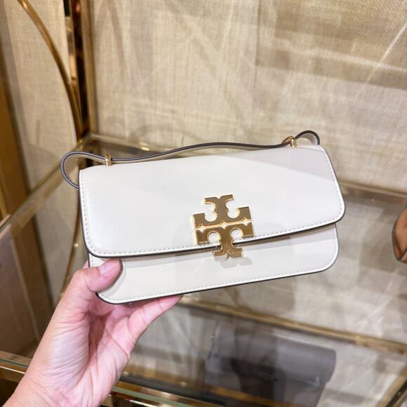 Tory Burch Handbags - Tory Burch SMALL ELEANOR RECTANGULAR BAG 158734 $550 New Cream